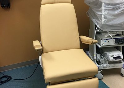 medical room reupholster chair Bryan College Station TX